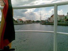 Uckermünder Hafen.