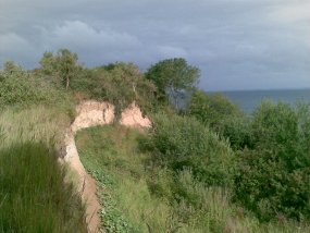 Steilküste bei Boltenhagen.